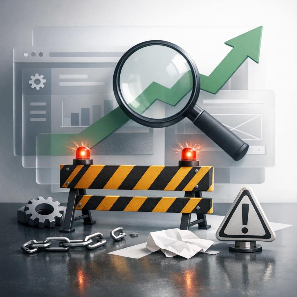 3 errores que frenan tu SEO técnico